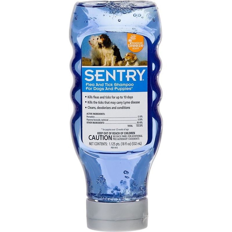 sentry pro flea and tick shampoo