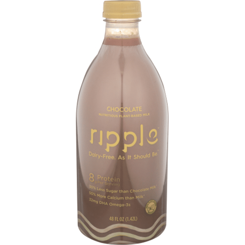 ripple DairyFree Pea Milk Chocolate (48 fl oz) Instacart