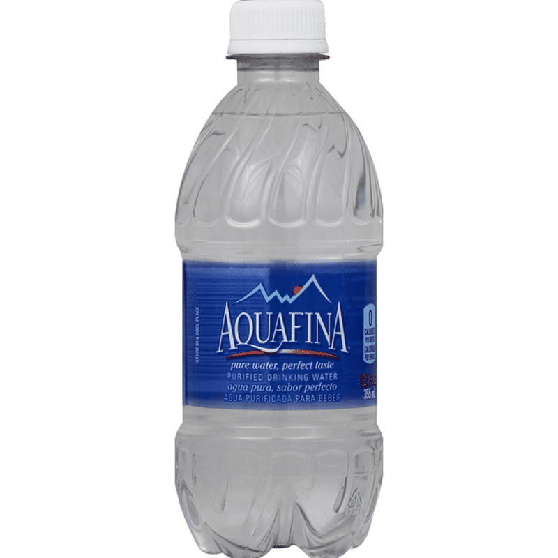 Aquafina Water, Purified Drinking (12 fl oz) Instacart