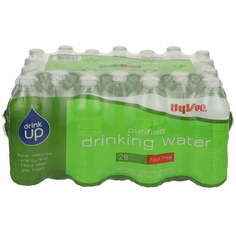 Hyvee Purified Drinking Water (14 L) Instacart