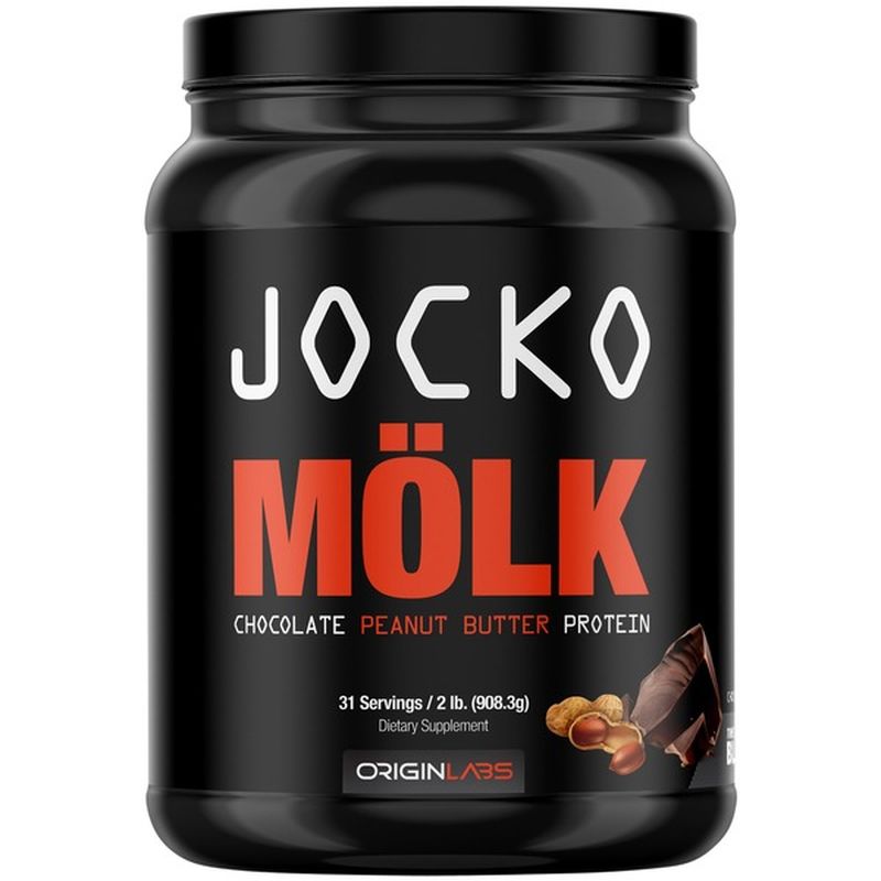 Jocko Fuel Chocolate Peanut Butter Grass Fed Molk Protein Blend (2 lb