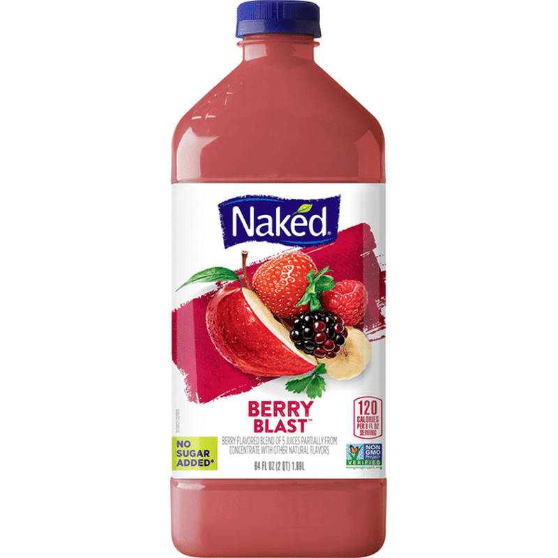 Naked Berry Blast Juice Smoothie 64 Fl Oz From Safeway Instacart 3948