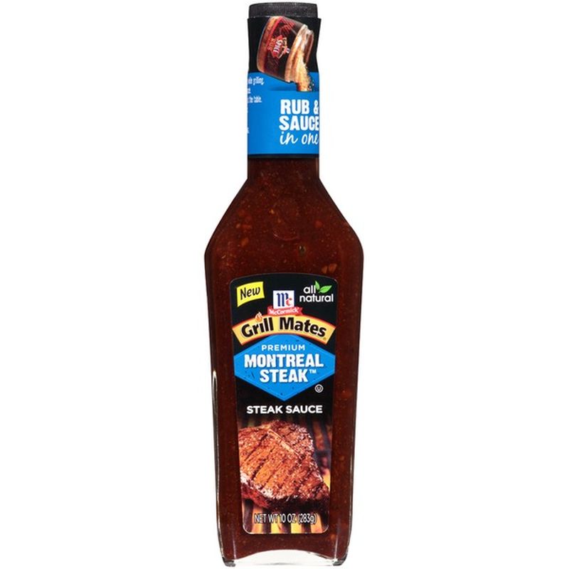 McCormick® Grill Mates® Premium Montreal Steak™ Sauce (10 oz) Instacart