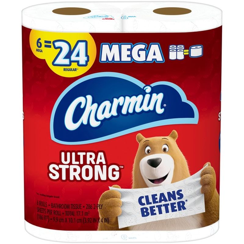 Charmin Toilet Paper (6 ct) from CVS Pharmacy® Instacart