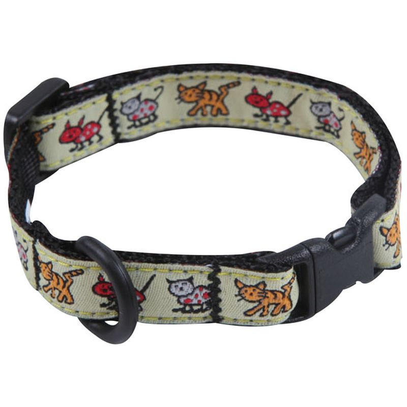 RC Pets Yellow 1/2" Kitty Breakaway Cat Collar,
