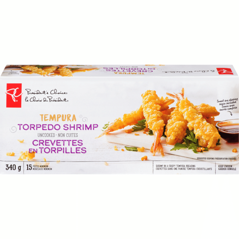 President's Choice Tempura & Torpedo Shrimp