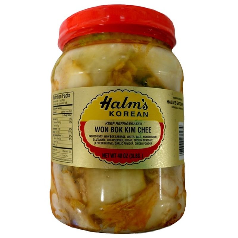 Halm's Won Bok Kim Chee