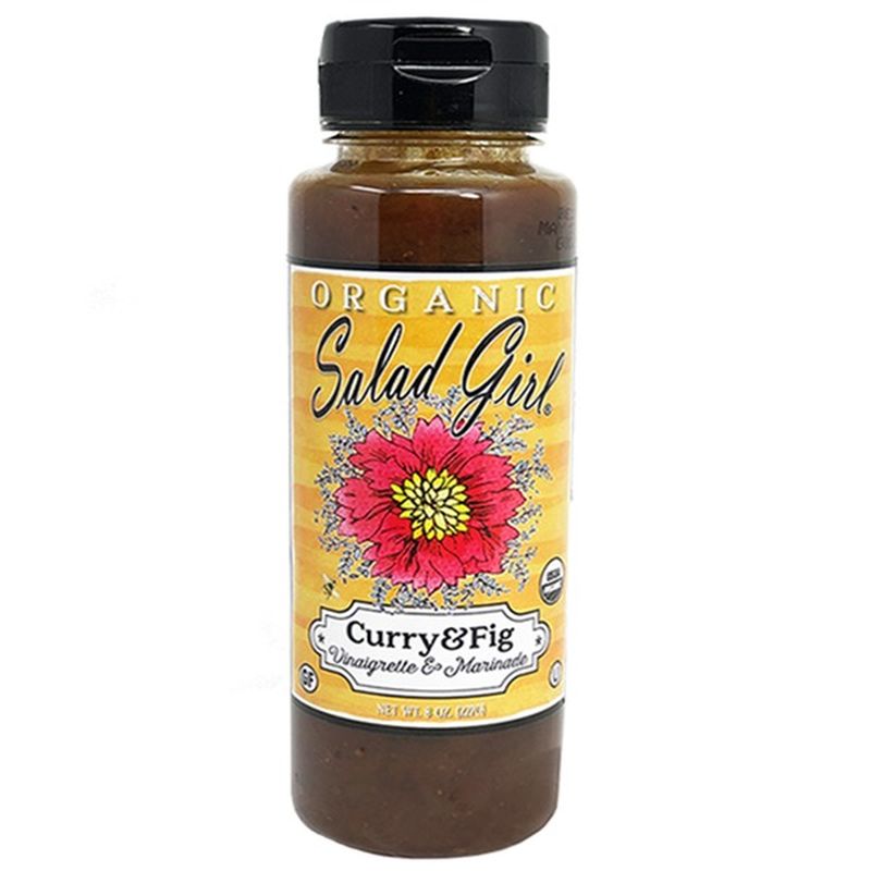 Salad Girl Salad Dressing, Organic, Curry & Fig (8 oz) Instacart