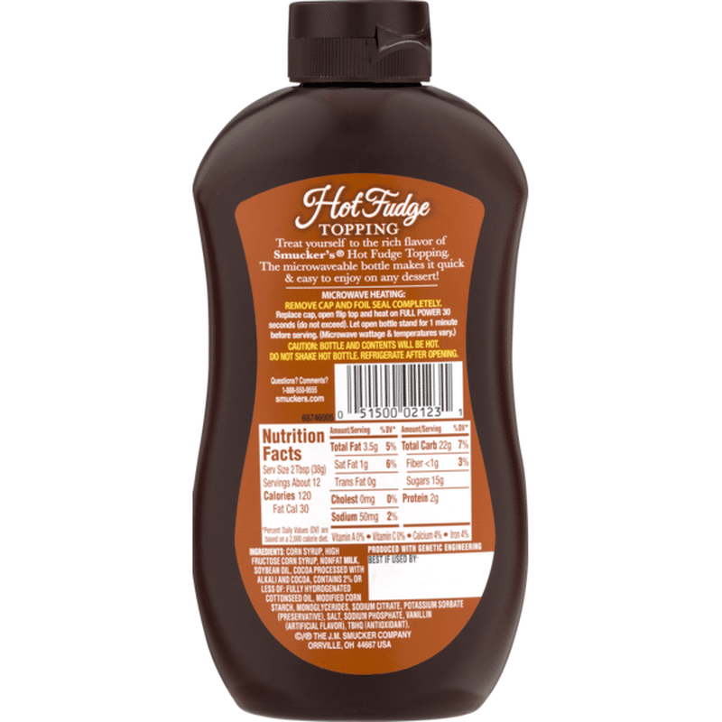 Smucker's Hot Fudge Topping (15.5 oz) Instacart