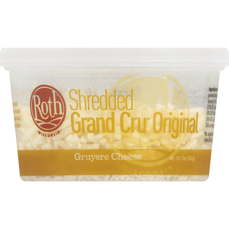 Roth Shredded Cheese, Gruyere, Grand Cru Original (5 oz) Instacart