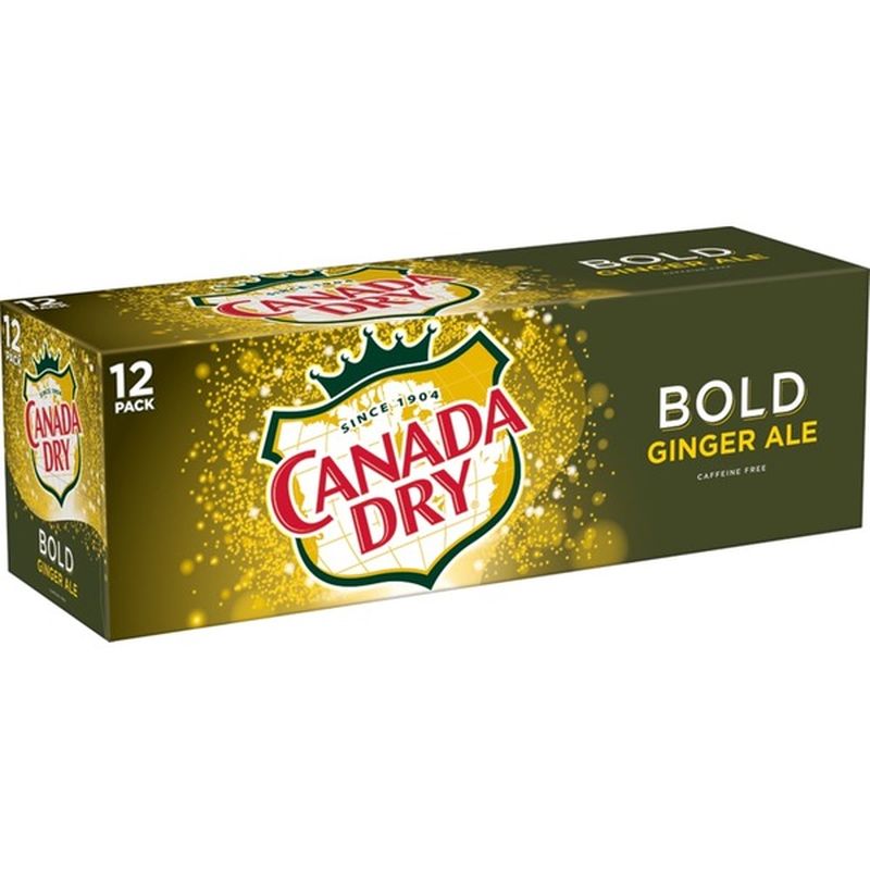 Canada Dry Ginger Ale, Bold, 12 Pack (12 each) Instacart