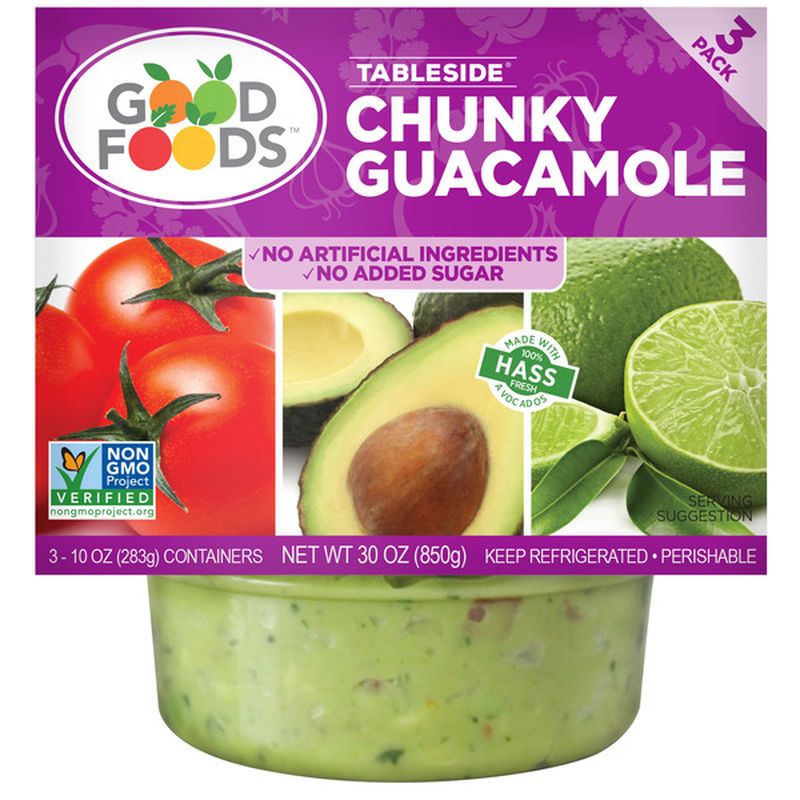 Tableside Chunky Guacamole (10 oz) Delivery or Pickup Near Me Instacart