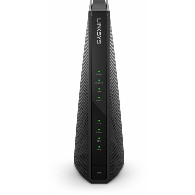 Linksys Black CG7500 AC1900 Dual Band Cable Modem Wifi Router