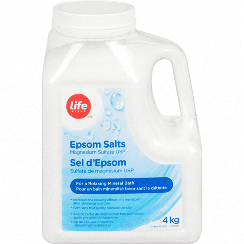 Life Brand Epsom Salt (4 kg) Instacart