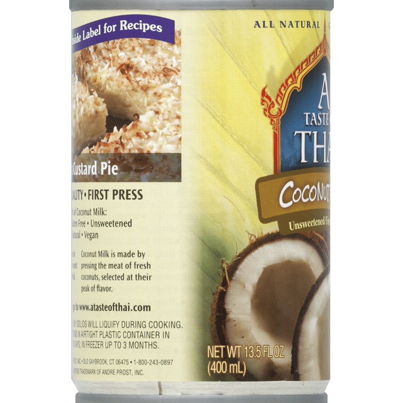 A Taste of Thai Unsweetened Coconut Milk (13.5 fl oz) from Smart