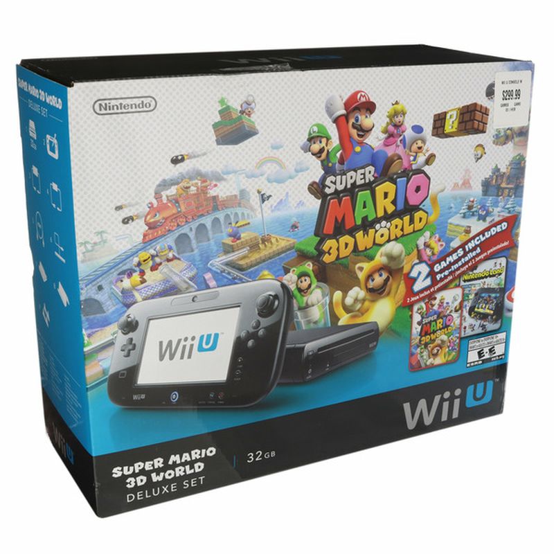 Nintendo Super Mario World 3D Deluxe Game for Wii U