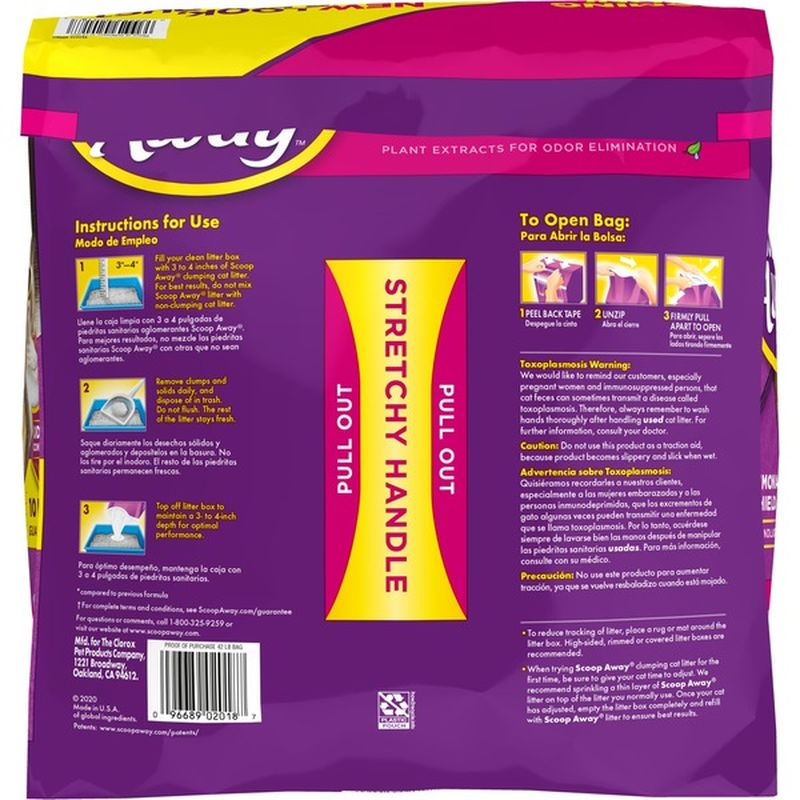 Scoop Away Clumping Cat Litter (42 lb) - Instacart