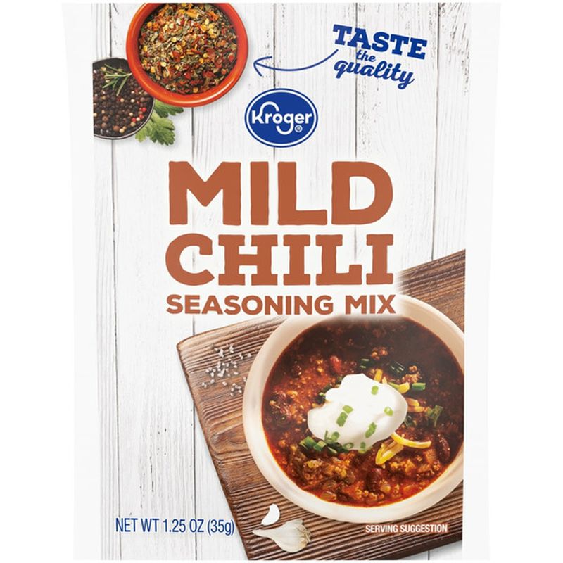 Kroger Mild Chili Seasoning Mix