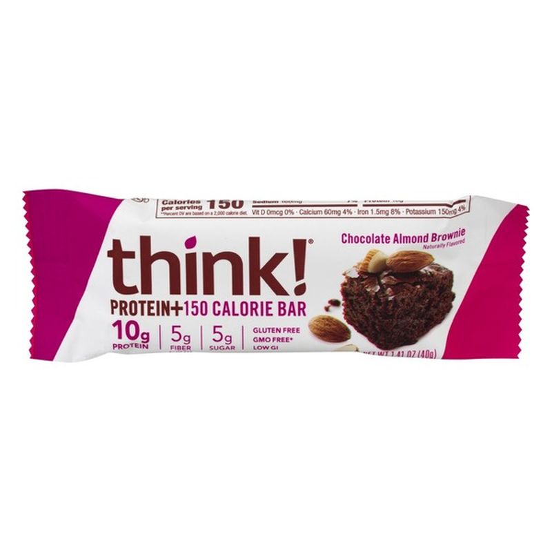 Think Thin Lean Protein & Fiber Bars Chocolate Almond Brownie 10 CT