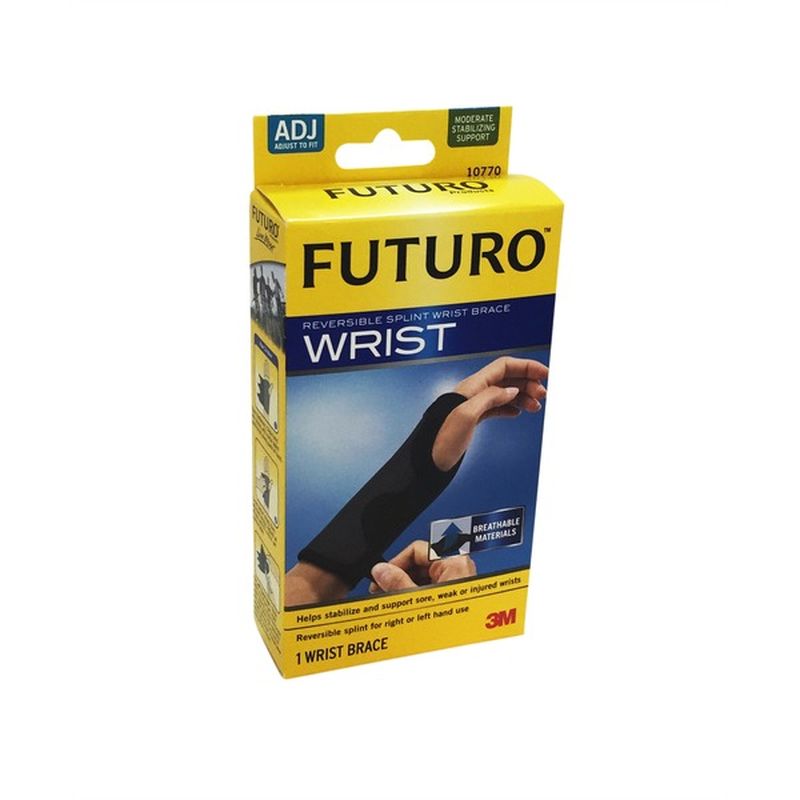 Futuro Wrist Brace, Reversible Splint, Moderate Stabilizing Support ...