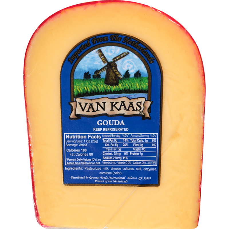 Van Kaas Cheese, Gouda (7 oz) - Instacart