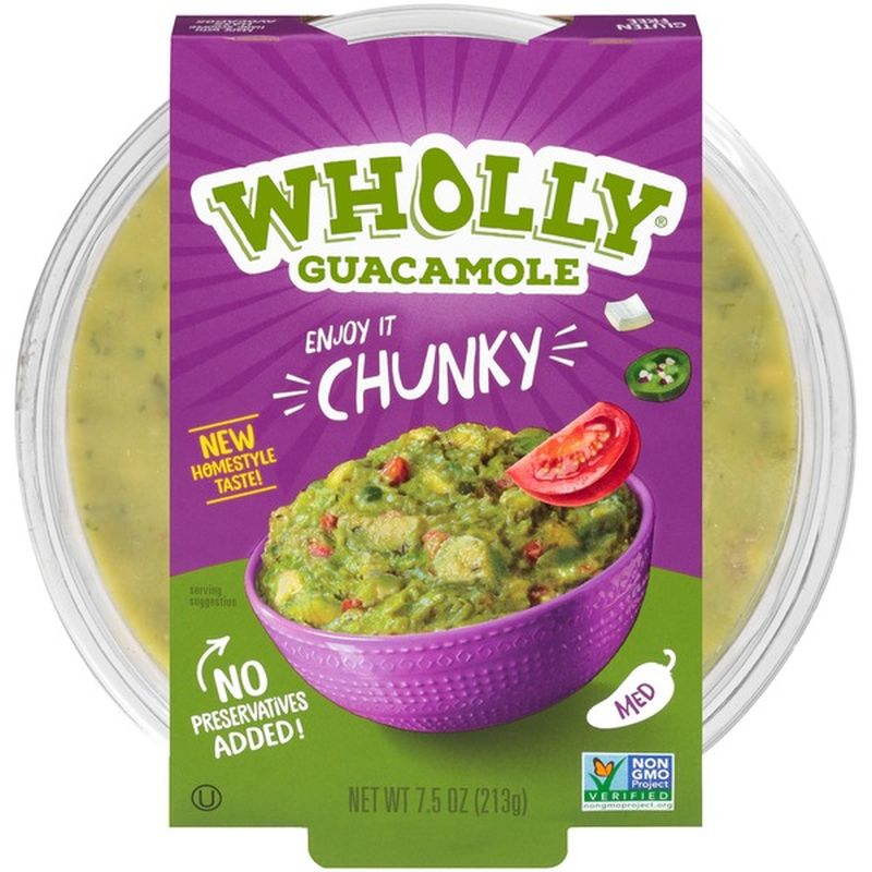 Wholly Guacamole Chunky Guacamole (7.5 oz) Instacart