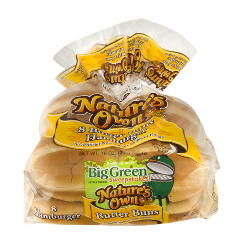 Nature's Own Hamburger Butter Buns (8 ct) from Giant Food Instacart