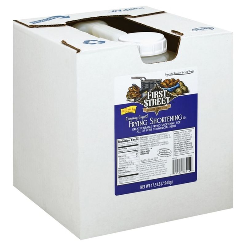 First Street Creamy Liquid Frying Shortening (17.5 lb) Instacart