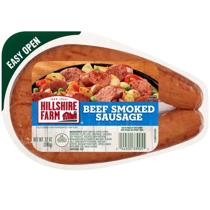 Hillshire Farm Beef Smoked Sausage Rope (12 oz) from