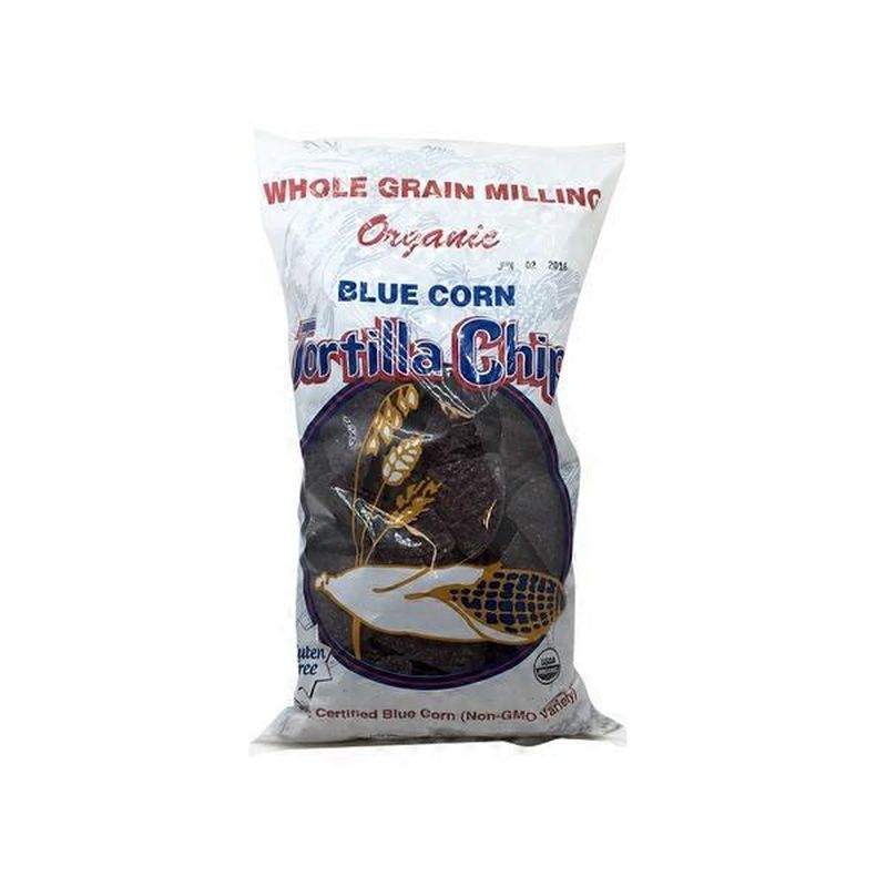 Whole Grain Milling Co. Organic Blue Tortilla Chips (14 oz) Instacart