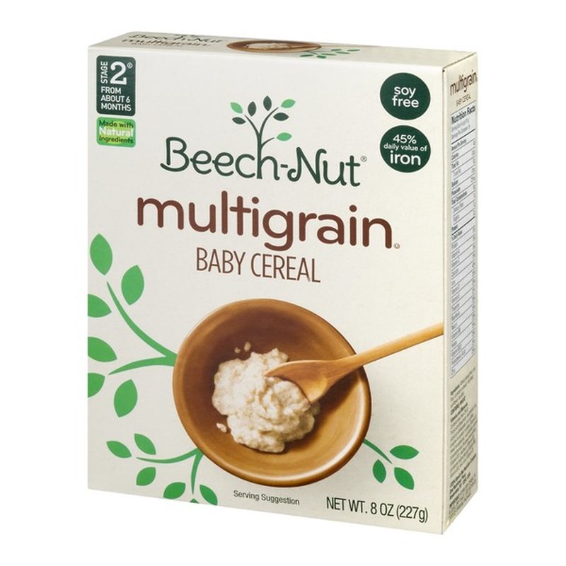 beechnut multigrain baby cereal