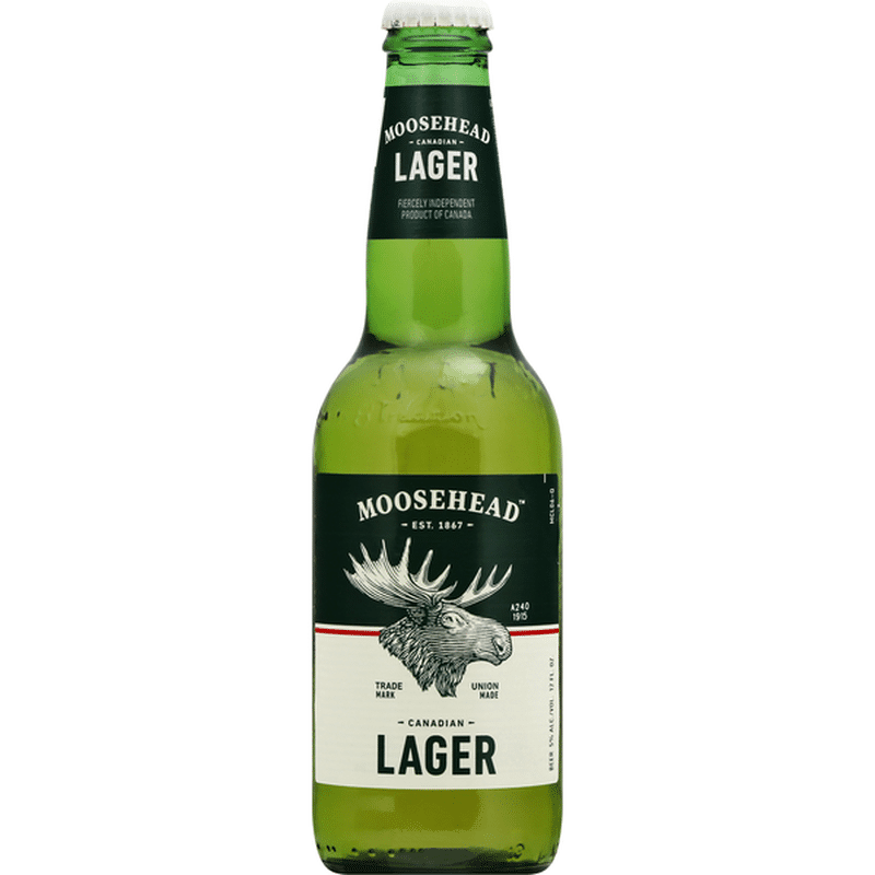 Moosehead Lager, Canadian (12 fl oz) Delivery or Pickup Near Me - Instacart