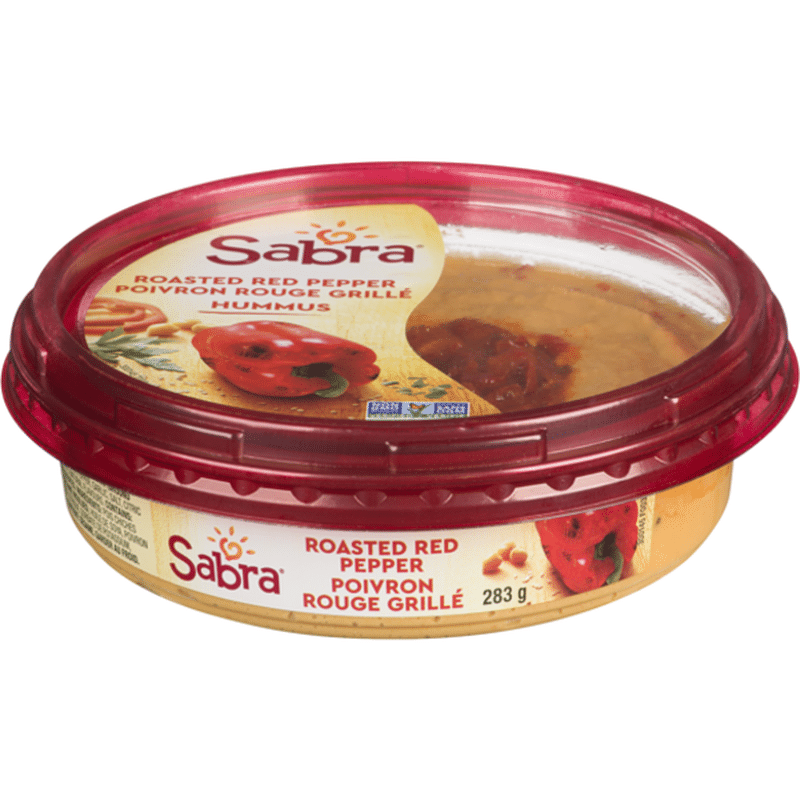 Sabra Hummus Roasted Red Pepper (10 oz) Instacart