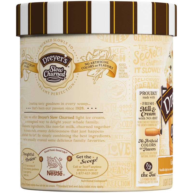Edy's/dreyer's Cookie Dough Light Ice Cream (48 fl oz) Instacart