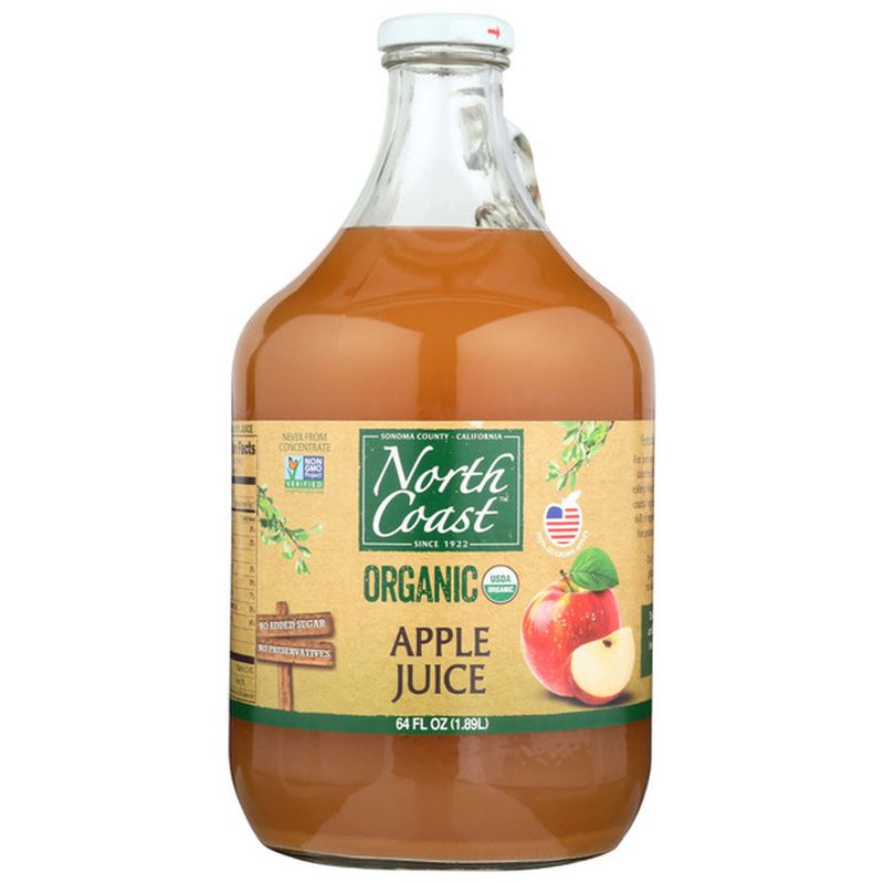 North Coast Organic Apple Juice (64 fl oz) Instacart