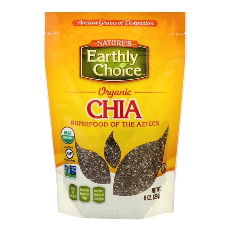Nature's Earthly Choice Organic Chia (8 oz) from Publix Instacart