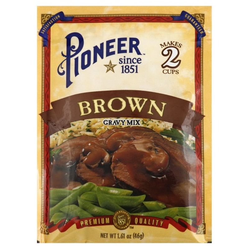 Pioneer Brown Gravy Mix (46 g) from Kroger Instacart