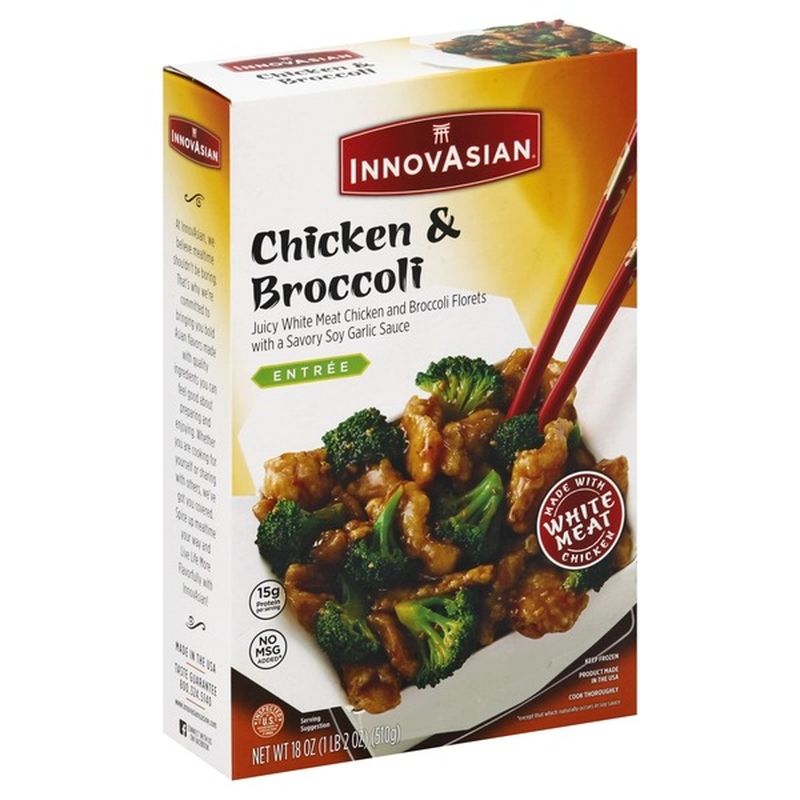 InnovAsian Cuisine Chicken & Broccoli (18 Oz) - Instacart