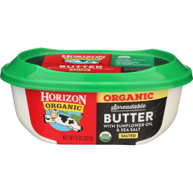 Horizon Organic Salted Butter with Sunflower Oil Spread (8 oz) - Instacart