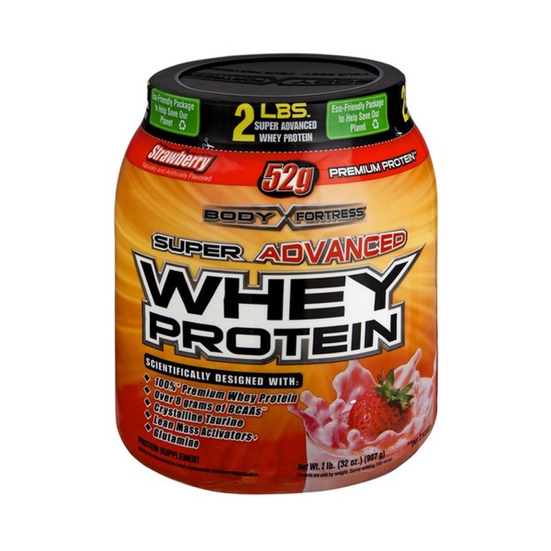 Body Fortress Super Advanced Strawberry Whey Protein 32 Oz From Market Basket Instacart 5655