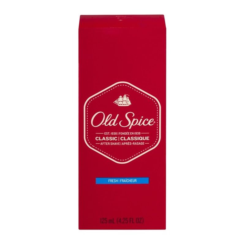Old Spice Classic After Shave Fresh (125 ml) Instacart
