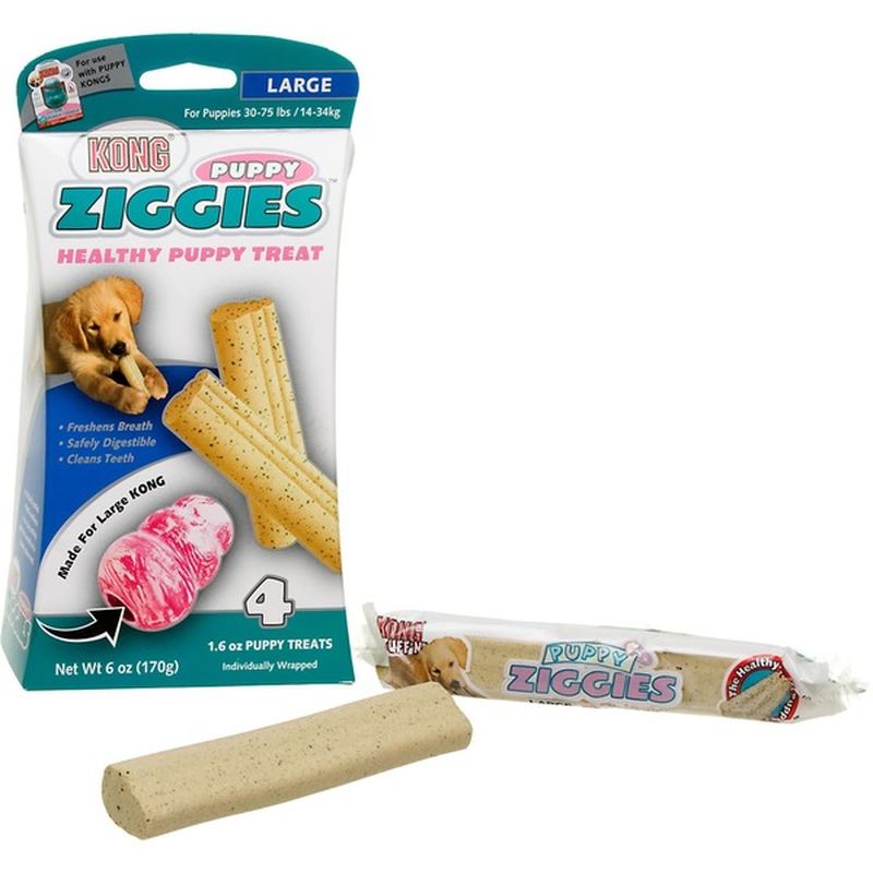 kong ziggies puppy large