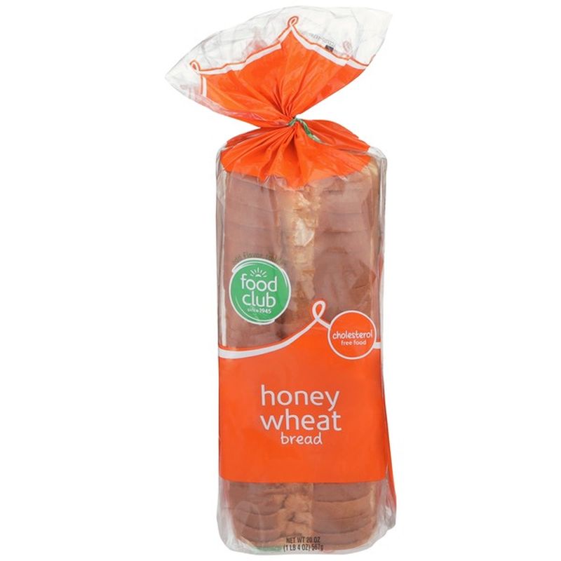 Food Club Honey Wheat Bread (20 oz) Instacart