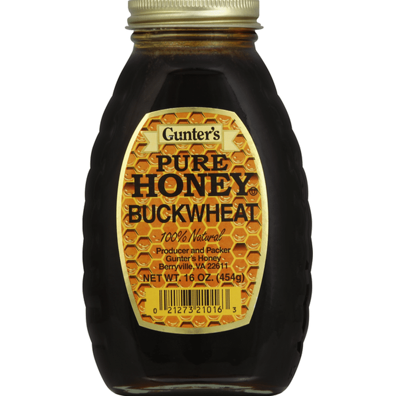 Gunter's Honey, Pure, Buckwheat (16 oz) Instacart