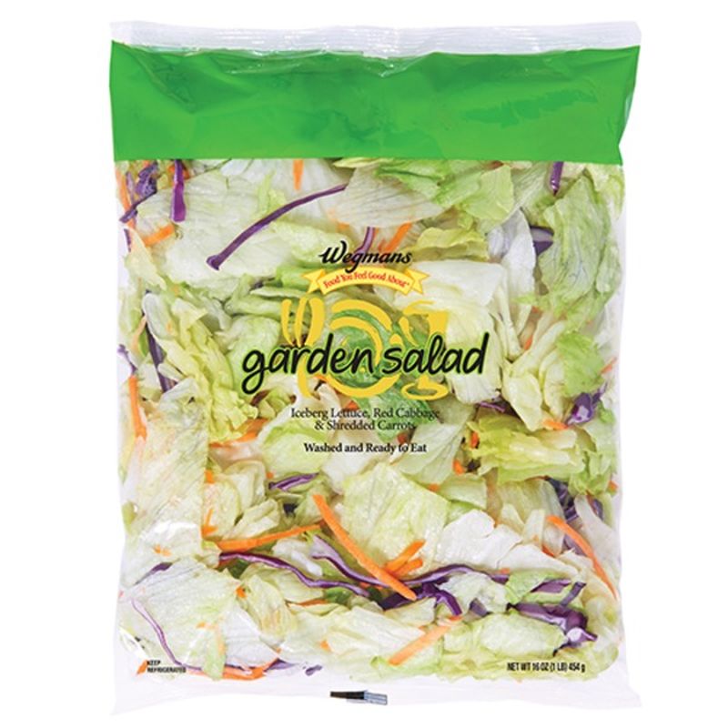 Wegmans Food You Feel Good About Fresh Garden Salad (16 oz) Instacart