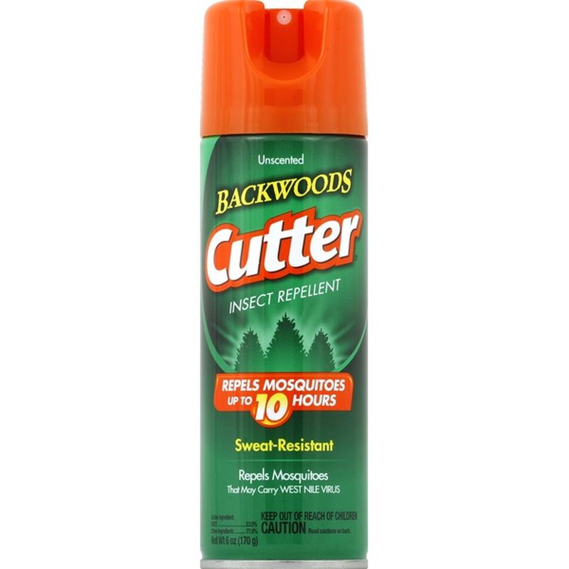 Cutter Insect Repellent, Unscented (6 oz) Instacart