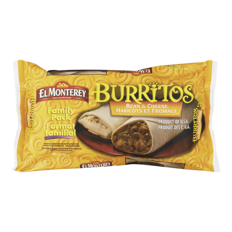 El Monterey Cheese Bean Burrito (907 g) Instacart