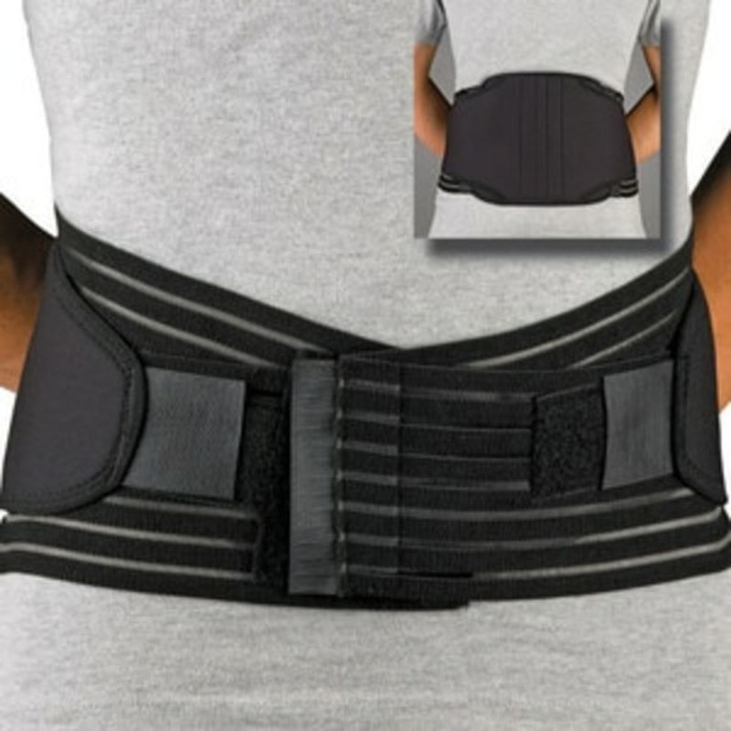 ProLite Large Black Neoprene Lumbar Sacral Support