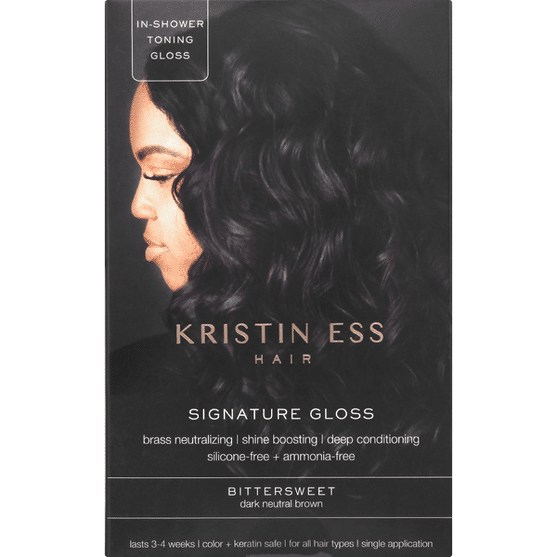 Kristin Ess Hair Toning Gloss, InShower, Bittersweet (1 each) Instacart
