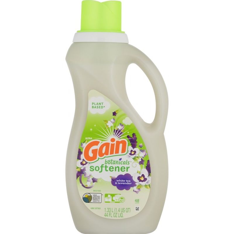 Gain Liquid Fabric Softener, White Tea & Lavender (44 fl oz) from Food